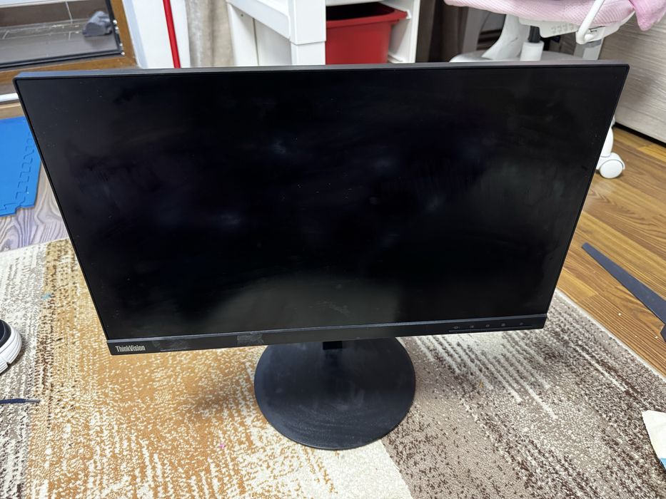 Monitor LED IPS Lenovo ThinkVision T22i-10 Full HD 21.5" reglabil cu hub USB