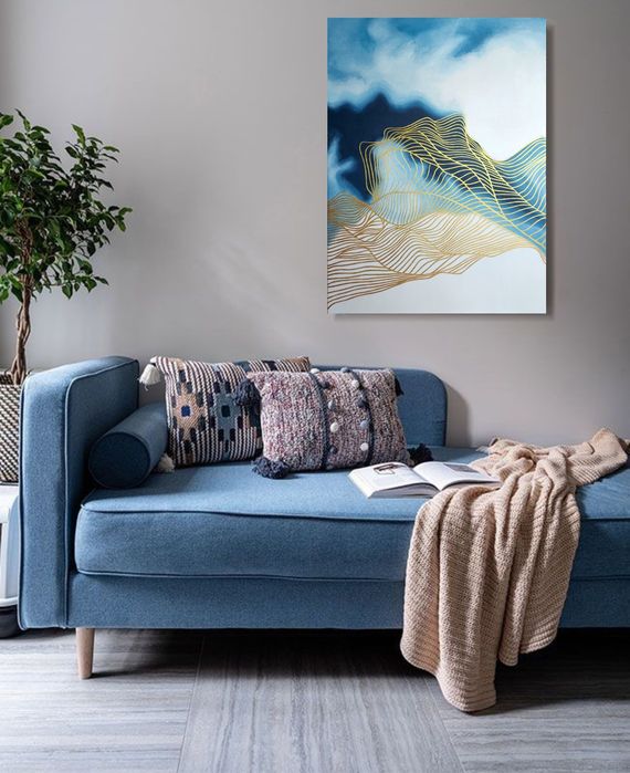 Интерьерная картина "Молния"