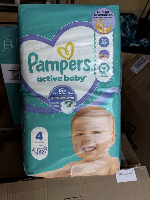 Pampers active baby 4