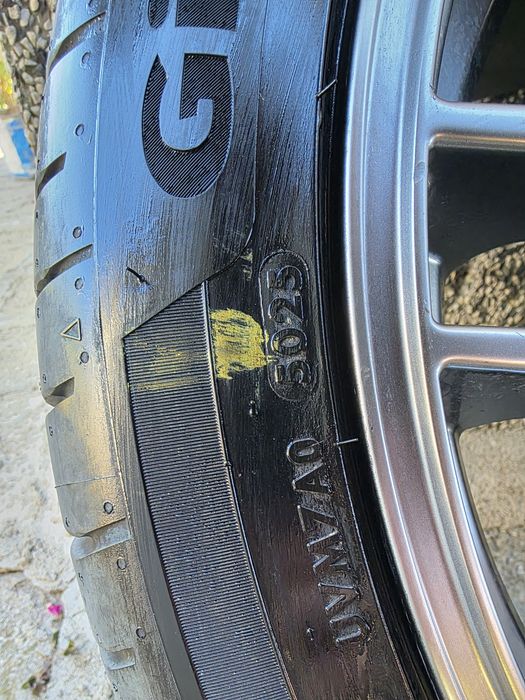 Джанти с гуми 5×120/19 цола за BMW E60 E61