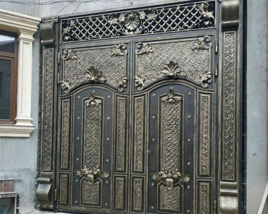 Покраска ворот ремонт ворот