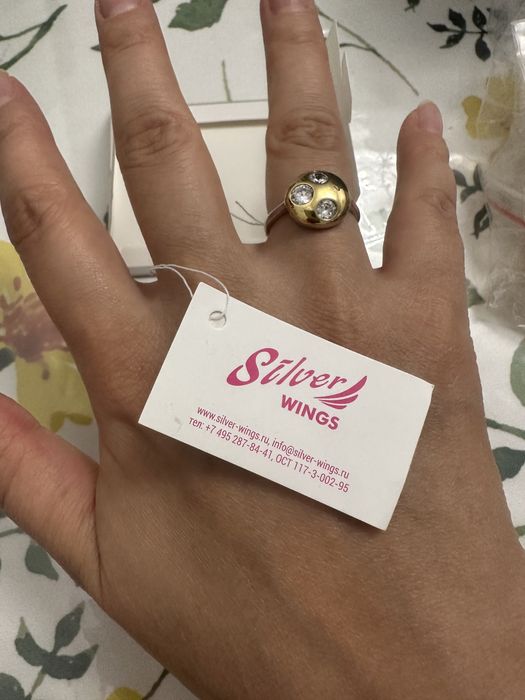 Продам кольцо серебряное