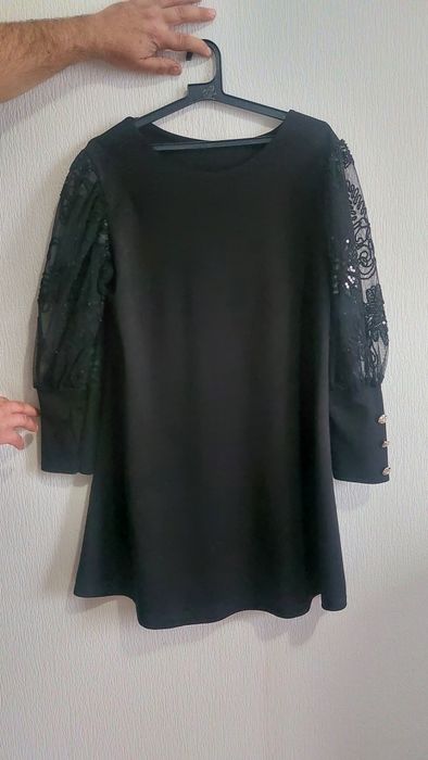 Черна официална рокля