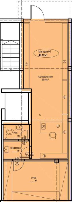 Продава се Магазин в Пловдив, Христо Смирненски - 37 кв.м за 1979 €/кв.м - Снимка #5