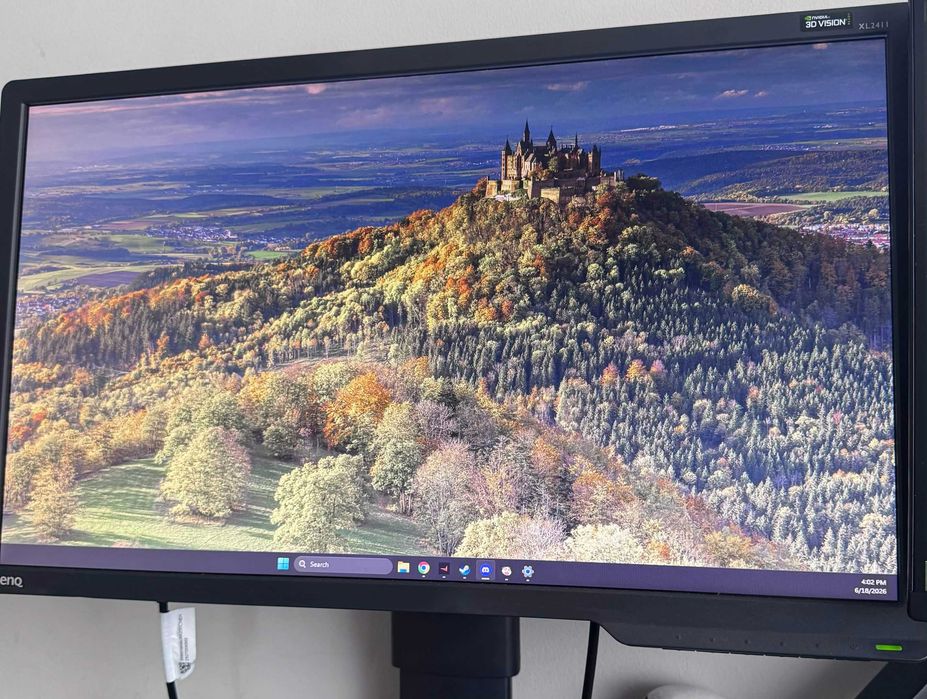 BenQ XL2411 24" 144Hz Gaming Monitor – В добро състояние