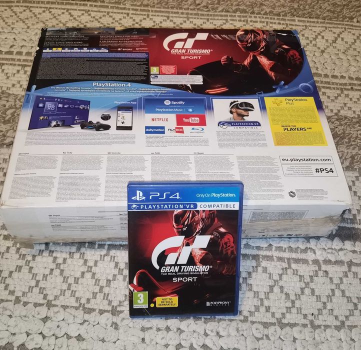 PS4 Slim 1TB Bundle - 2 Controllere V2 - Cameră - 11 Jocuri