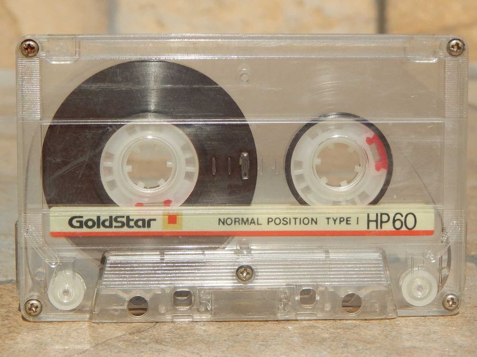 Caseta audio GoldStar HP 60 inregistrata fara cutie