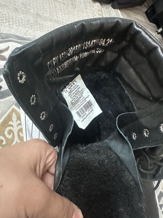 Зимние берцы 39 размер