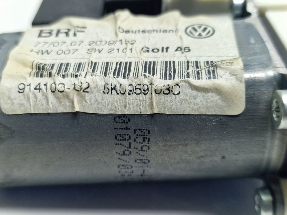 Motoras Macara Geam Stanga Spate Volkswagen Golf Vi 5K1 2008 - 20132.0