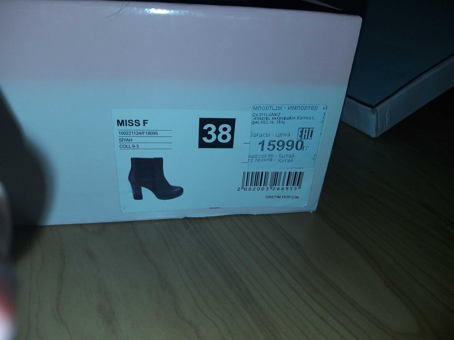 Новые сапоги осенние