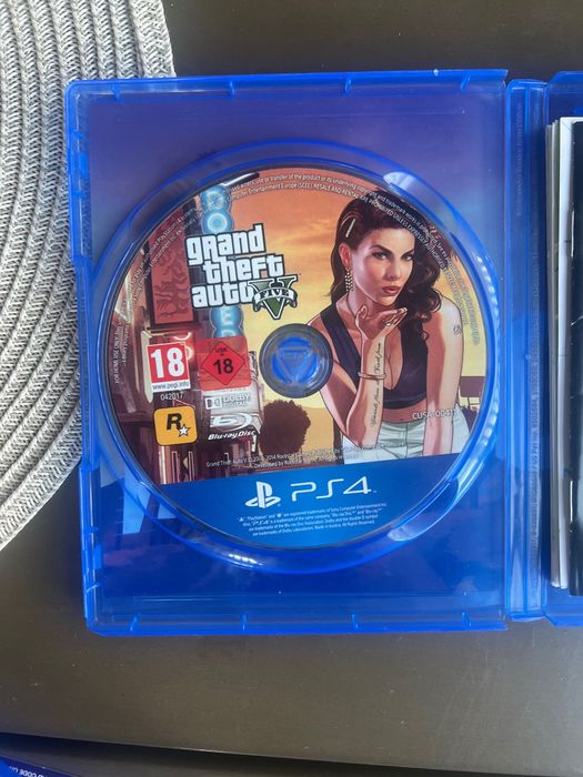 Disc cd ps4 Gta 5