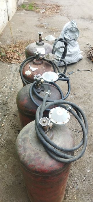 Газовый баллон большой бу.