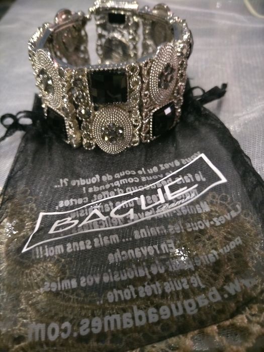 Луксозна дамска гривна BAGUE A DAMES, Alessa, Алеса