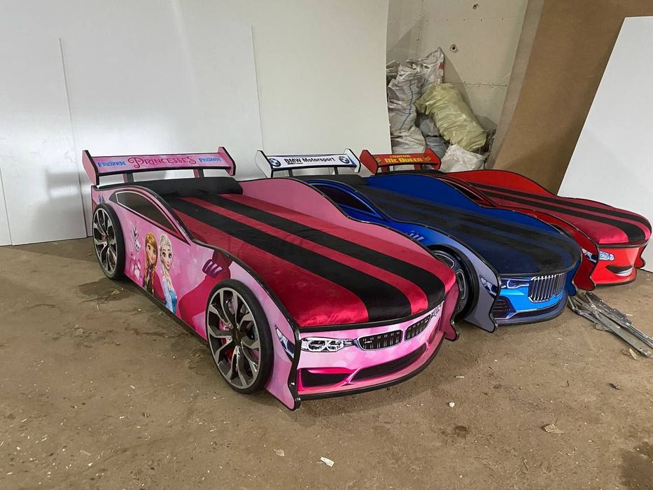 Кровать-машина для детей – комфорт и стиль