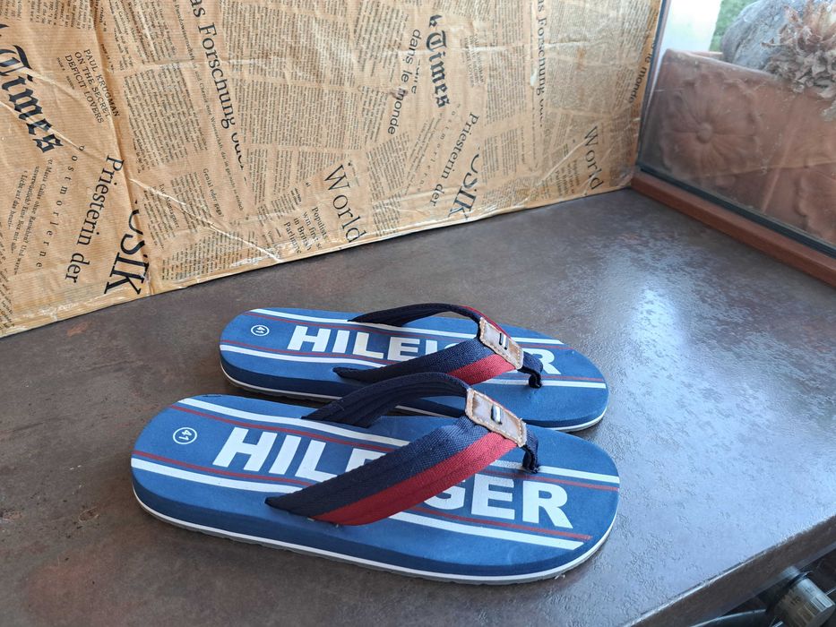мъжки чехли,Tommy Hilfiger,летни отворени обувки,джапанки,ном.42