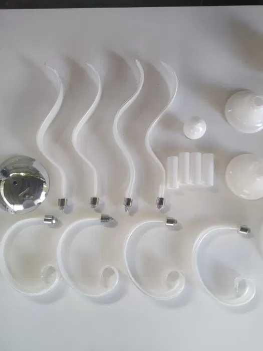 Lustra-Candelabru"Montanera", Sticla/Metal. Spectaculos - 85o lei