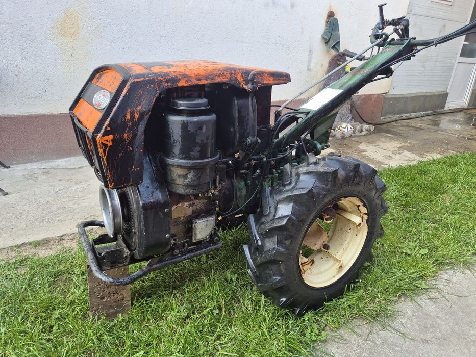 Motocultor goldoni diesel lombardini profesional, cu sateliți, frane..