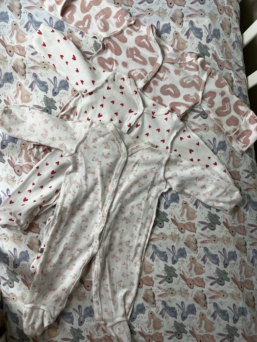 Детские вещи для девочки 54-62 см 32 позиции