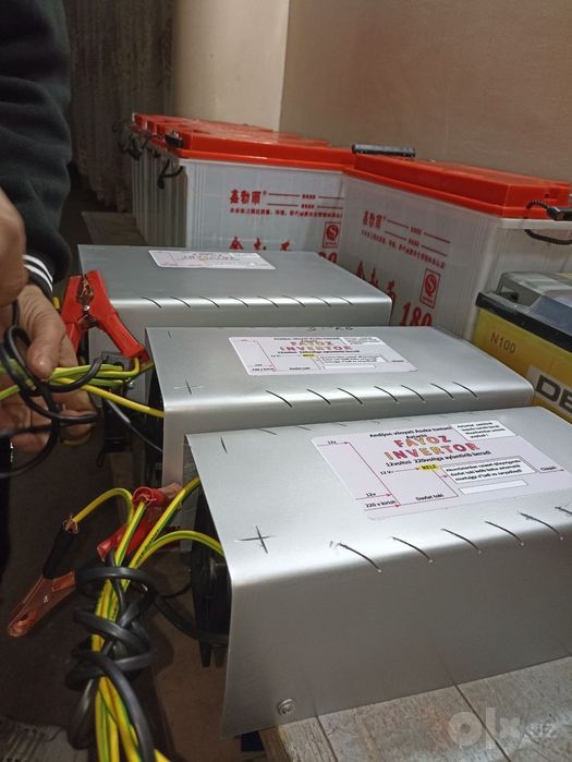 Инвертор 12v+24v=220v Юпс