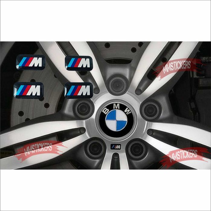 Обемни стикери M за Джанти подходящи за BMW
