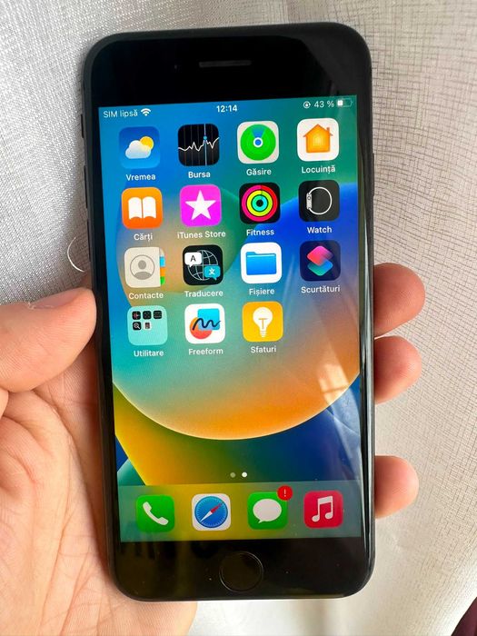 Iphone 8 64 GB Negru Baterie 100% Impecabil