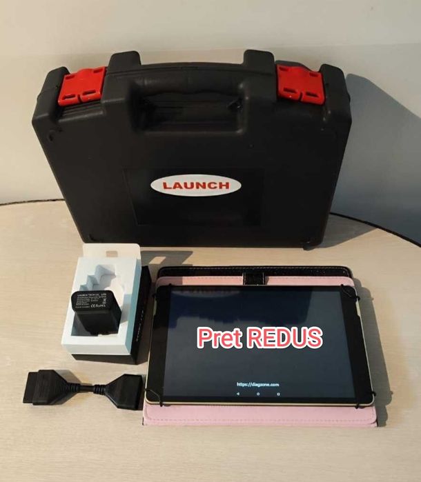 Kit Diagnoza Launch X431 Easydiag DS401 + Tableta 10" HDMI Android