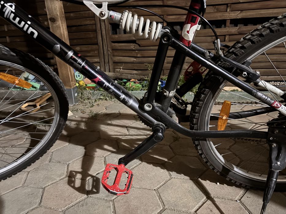 Bicicleta rockrider full suspension