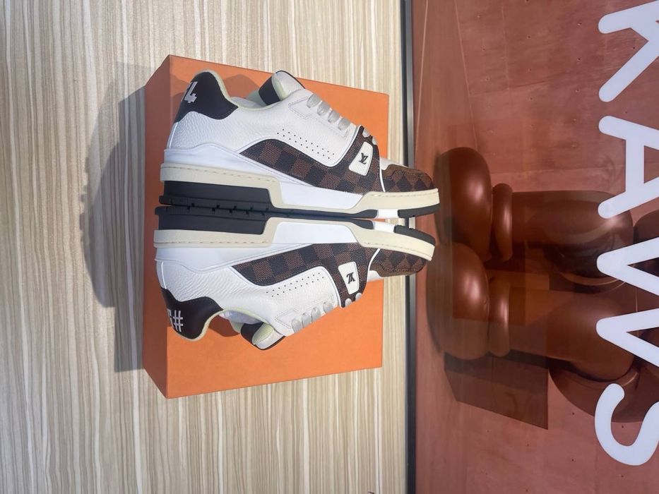 кецове LV trainer с Damier кожа