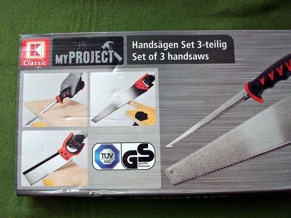 Set trei ferăstraie manuale - K Classic