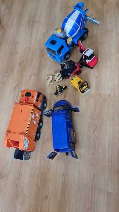 Bruder, wader, Dickie, детски играчки, багер, камион, бетоновоз, пожар