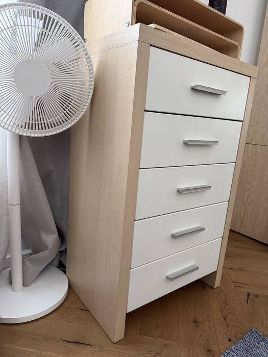 Comoda alba - mobexpert- utilizata