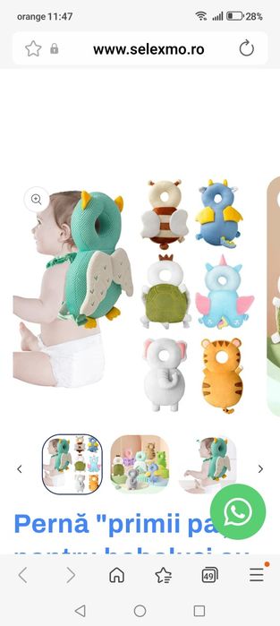 Lot bebe: 2 seturi covor spuma Eva+ 2 scaune baie + 4 perne diverse +