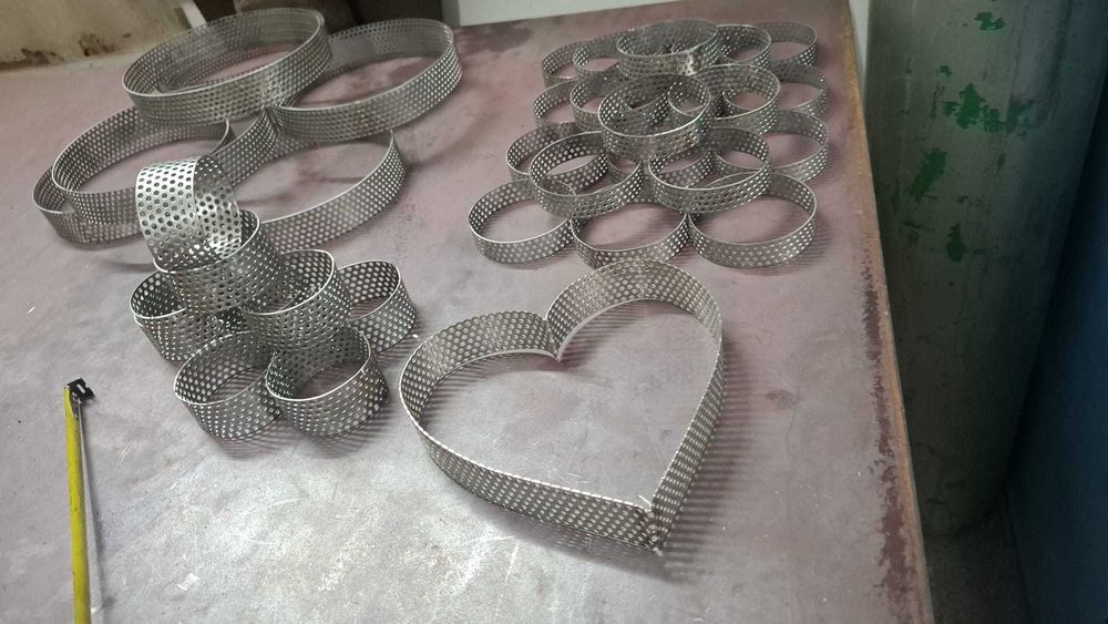 Rame / cadre si cercuri din inox  alimentar ,