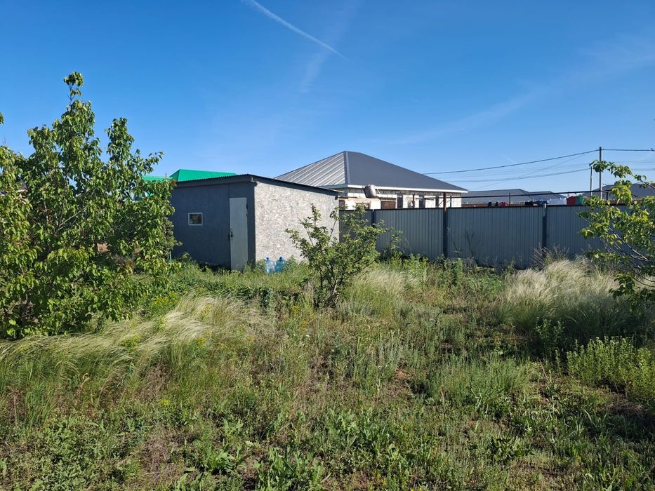 Участок с домиком