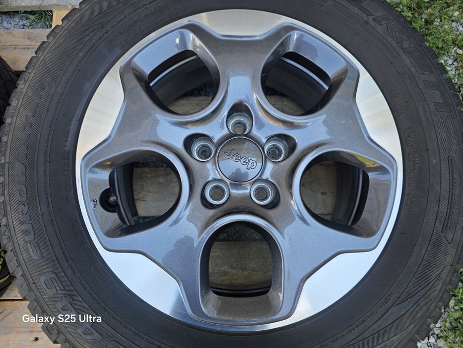 Лети джанти 16ки 5х110 Jeep + зимни гуми 215/65/16 Falken
