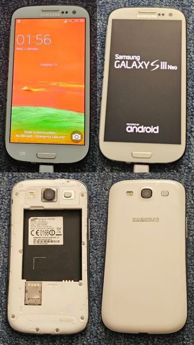 Samsung Galaxy S4 Active, S3 Rosu, S4 Demo, S7 Active, S3 Neo telefoane de colectie