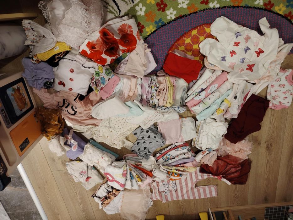 Зимни дрехи за момиче - 3/6 месеца!