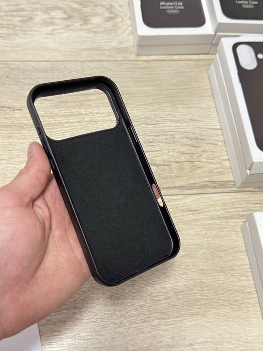 Husă iPhone 17/17Air/17Pro/17 ProMax din piele – MagSafe