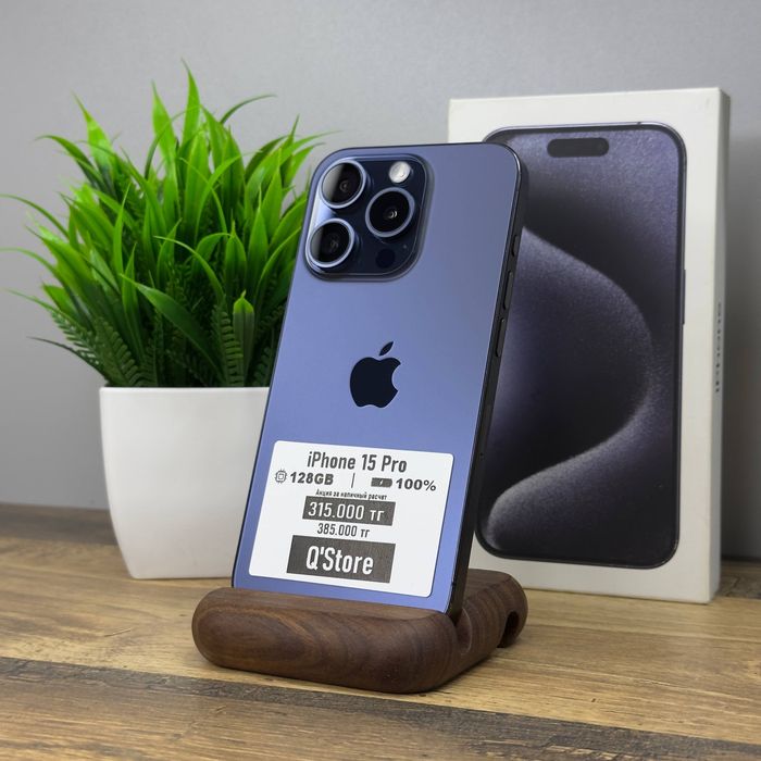 Iphone 15 Pro / 128GB / 100% / Q’Store