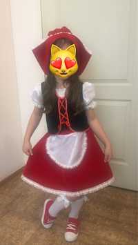 Карнавальный костюм Красная Шапочка, рост 122 см, Бал-Маскарад фото