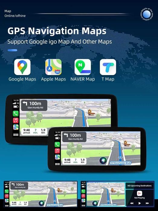 Navigatie W205 Mercedes C-Class Linux Carplay Android Auto Wireless + Camera