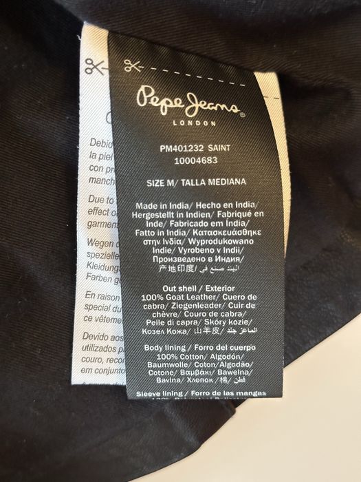 Geaca piele Pepe Jeans M