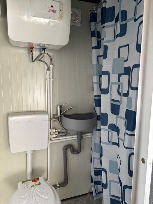 Helsinki Double PLUS – Toaletă Racordabilă cu DUȘ și WC, Apă Caldă