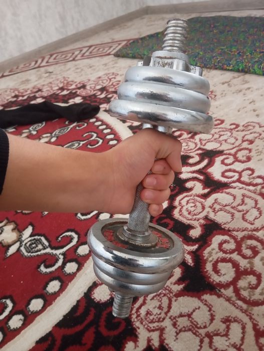 Гантел 6 тасы бар