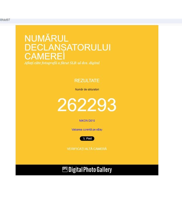 Vând Nikon D810 body