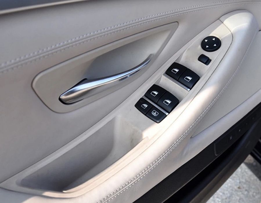 Maner interior sofer pasager Bmw stanga 5 F10 F11 negru crem maro
