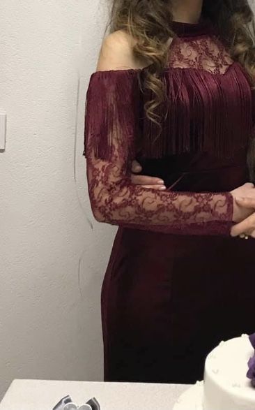 Рокля от кадифе