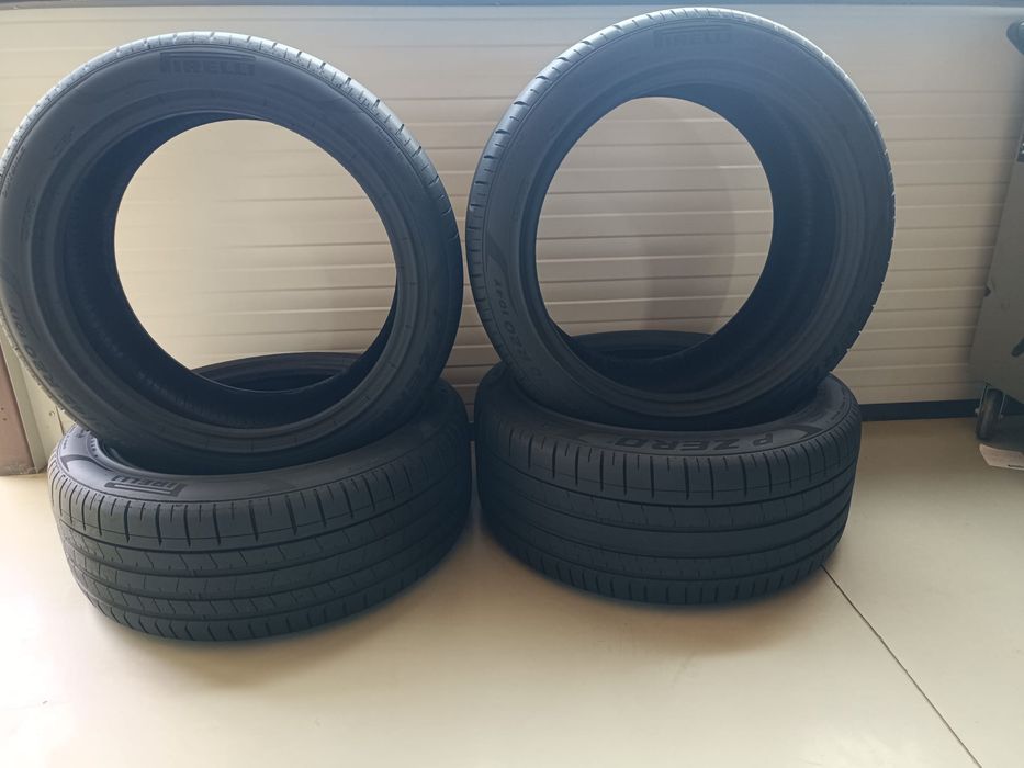 4 бр летни  гуми спорт пакет 255/45/20 285/40/20 pirelli p zero 104Y / 6 мм грайфер / 0219г.