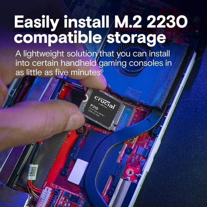 Внутренний SSD накопитель Crucial P310 M.2 Nvme Gen4  2230 2ТБ