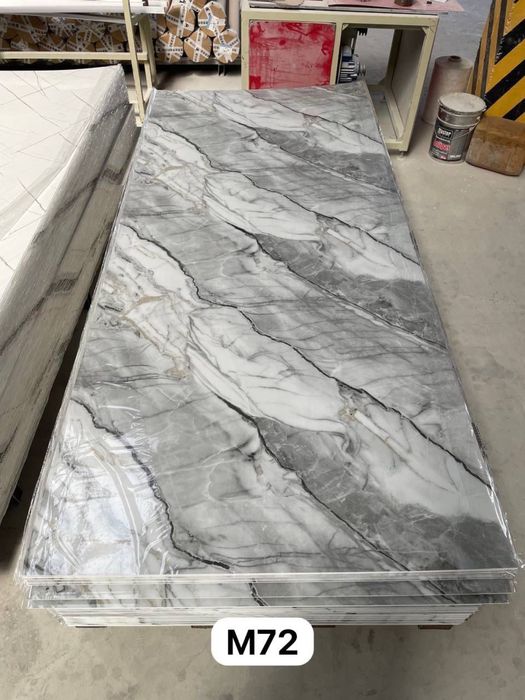 Гибкий мрамор и бамбуковые панели